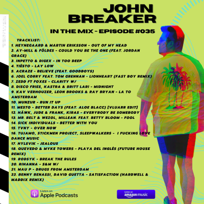 episode John Breaker In The MIx - Episode #035 artwork