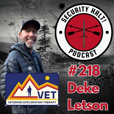 episode #218 Deke Letson: Founder of Veterans Exploration Therapy artwork