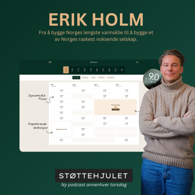 episode Selg de blåbærene du har, lag vannsklie og bygg golf start-up – med Erik Holm, CEO i Alba artwork
