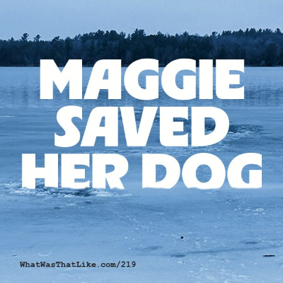 episode 219: Maggie saved her dog artwork