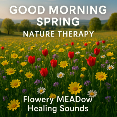 episode Relaxing Nature Ambience Meditation 🌼 Gentle Meadow Healing Sounds for Peace artwork
