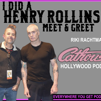 episode Riki Rachtman does the Henry Rollins Meet&Greet artwork