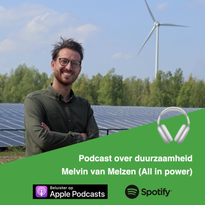 episode Melvin van Melzen (CEO All in power) over je eigen energie verkopen artwork