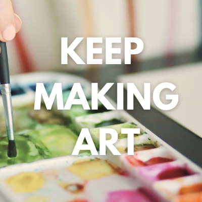 episode The World Is Ending; Keep Making Art artwork