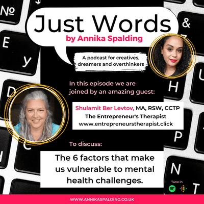 episode The 6 factors that make us vulnerable to mental health challenges - An Interview with Shulamit Ber Levtov artwork