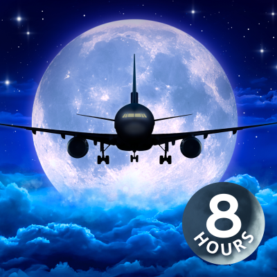 episode White Noise Airplane Sounds for Sleeping | 8 Hours artwork