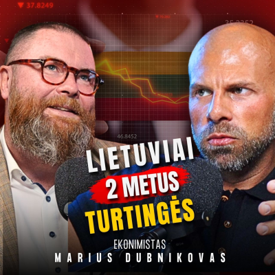 episode MARIUS DUBNIKOVAS: Kodėl Lietuviai PRARANDA pinigus, Ką žino turtingi? Kur INVESTUOTI 1000€ | TG106 artwork