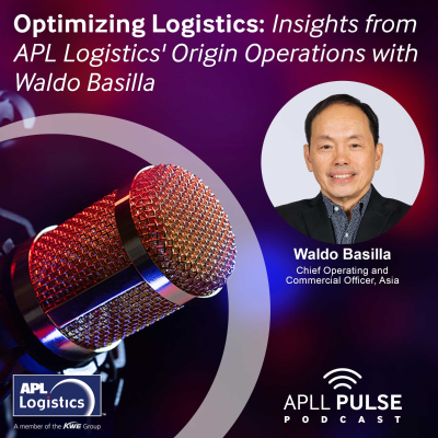 episode Optimizing Logistics: Insights from APL Logistics' Origin Operations with Waldo Basilla artwork