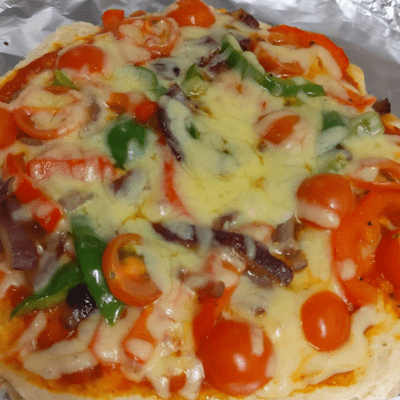 episode Cocinando 02: Pizza vegetariana casera artwork