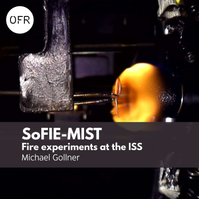 episode 221 - Fire experiments at the ISS (SoFIE-MIST) with Michael Gollner artwork