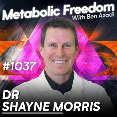 episode #1037 90 Days of Nothing but Meat! – Shocking Impact on My Gut Diversity & Metabolic Health with Dr. Shayne Morris artwork