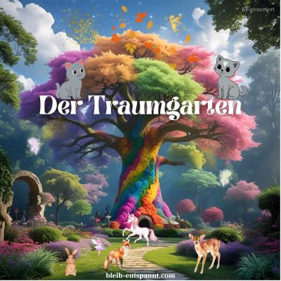 episode Gute-Nacht-Geschichte zum Einschlafen - Der Traumgarten - Traumreise mit Kindern artwork