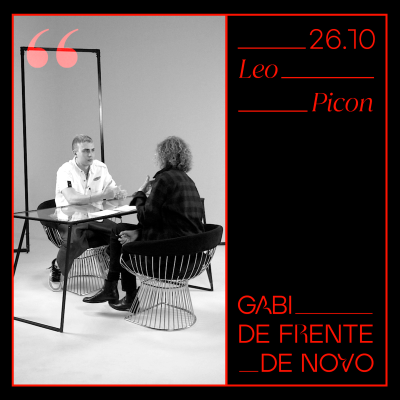 episode GABI DE FRENTE DE NOVO | ENTREVISTA COM LEO PICON artwork