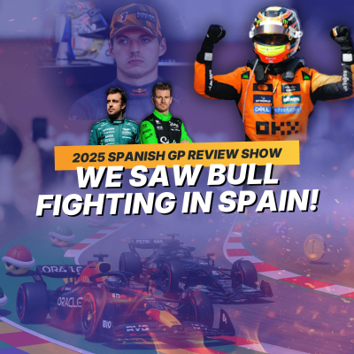 episode Max Verstappen Mario Kart-ing to the chequered flag | F1 2025 #SpanishGP Review Show artwork