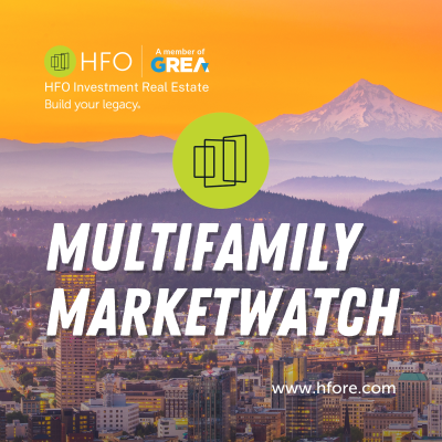 HFO Multifamily Marketwatch for Oregon and SW Washington
