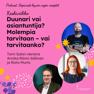 episode Keskiviikko: Duunari vai asiantuntija? Molempia tarvitaan – vai tarvitaanko? artwork