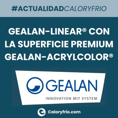 episode GEALAN-LINEAR® ya puede combinarse con la superficie premium GEALAN-acrylcolor® artwork