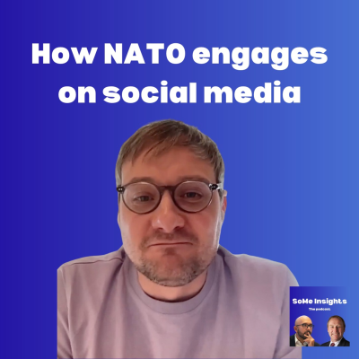 episode How NATO engages on social media - Steven Hardy - SoMe Insights Podcast artwork