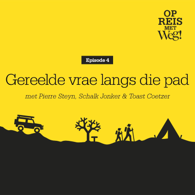 episode Ep.4 Gereelde vrae langs die pad - met Pierre Steyn, Schalk Jonker en Toast Coetzer. artwork