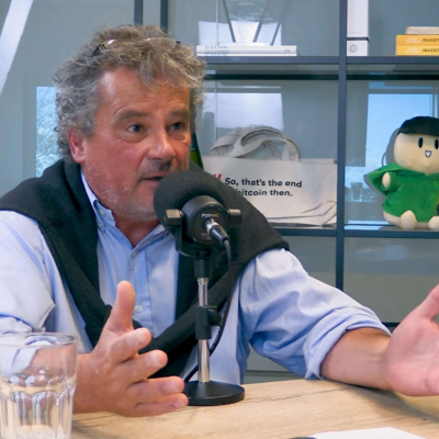 episode Norbert (64) ruilde z’n spaargeld en verkocht zijn bedrijf voor bitcoin artwork