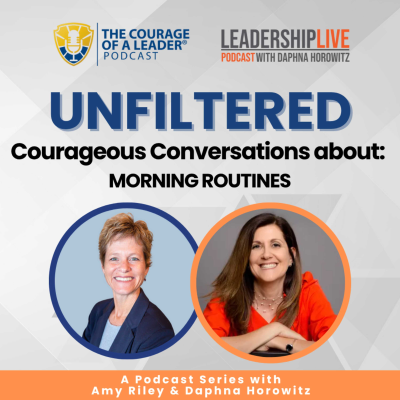 episode EP 75 UNFILTERED: Courageous Conversations about Morning Routines artwork