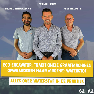 episode Eco-Excavator: Traditionele graafmachines opwaarderen naar (groene) waterstof artwork
