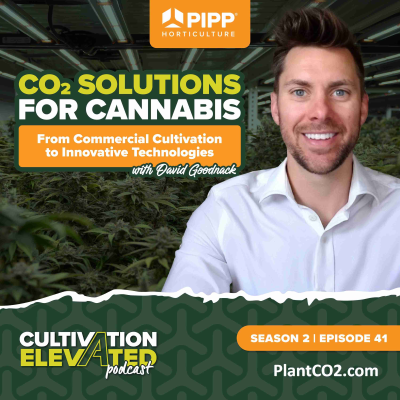 episode 041 - CO2 Solutions for Cannabis: From Commercial Cultivation to Innovative Technologies with David Goodnack artwork