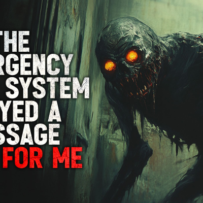 episode "The Emergency Alert System Played a Message Just for Me" Creepypasta artwork