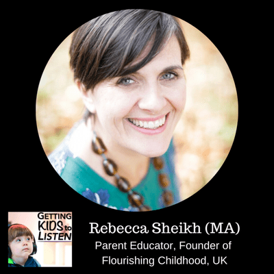 episode Rebecca Sheikh (MA) - Parent Educator and Founder of Flourishing Childhood, UK artwork