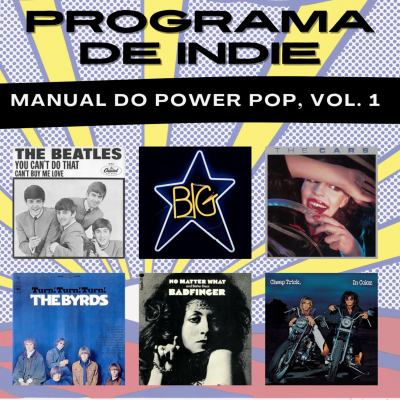 episode O Manual do Power Pop, Vol.1, com Beatles, Big Star, Badfinger, The Cars e muito mais! artwork
