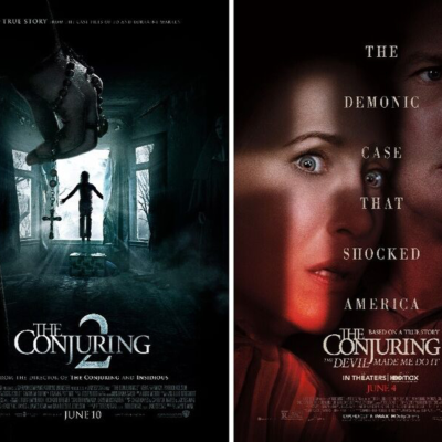 episode The Conjuring 2 (2016) ja The Conjuring: Devil made me do it (2021) arvostelut artwork