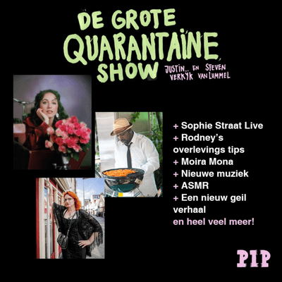 episode #12 met o.a. Rodney's overlevingstips, Lionstorm, Moira Mona en Sophie Straat artwork