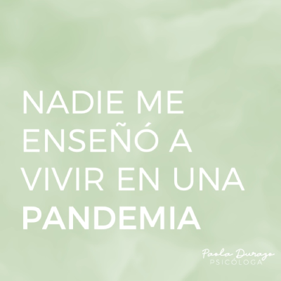 episode Nadie me enseñó a vivir en una PANDEMIA artwork