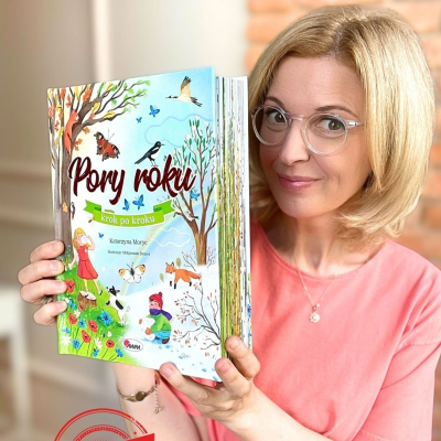 episode Pory roku krok po kroku. Książka z rozkładówkami na każdej stronie artwork