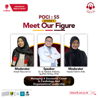 episode POCI S5 Eps 9 : MEET OUR FIGURE – Managing a Successful Career in Cardiology and Organizational Leadership artwork