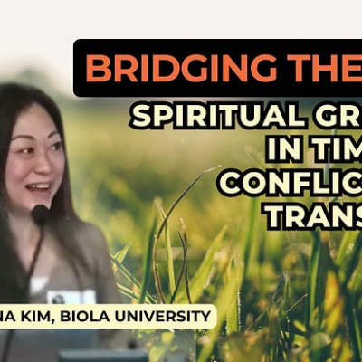 episode Bridging the Gap: Spiritual Growth in Times of Conflict and Transition | Christina Kim artwork