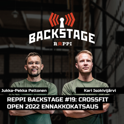 episode Reppi Backstage #19 - CrossFit open 2022 ennakkokatsaus artwork