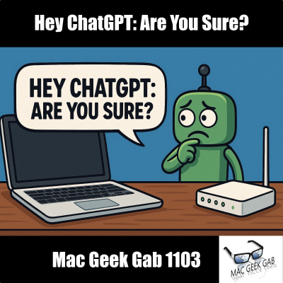 episode Hey ChatGPT: Are You Sure? artwork