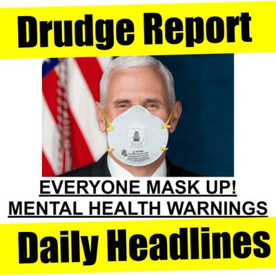 episode DRUDGE REPORT HEADLINES - April 3, 2020 - Wash Post: Trump sows uncertainty and seeks to cast blame artwork