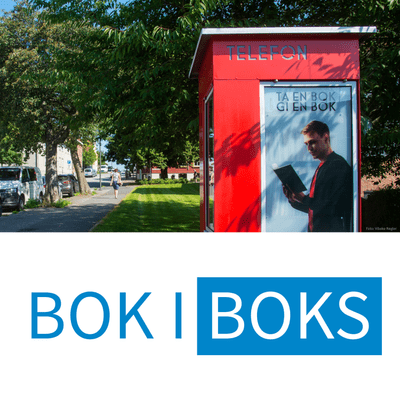 episode Bok i boks - en bok inn, en bok ut. Silje Bull-Njaa Larsen, lesekiosken i Hyggen. artwork