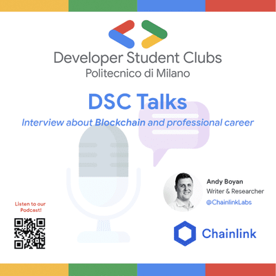 episode DSC Talks - Andy Boyan on Chainlink artwork