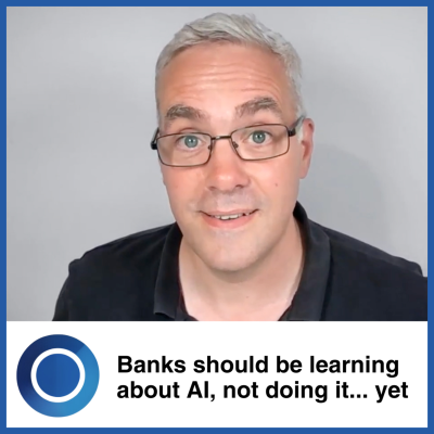 episode Episode 60: Why banks should be learning about AI, not doing AI artwork