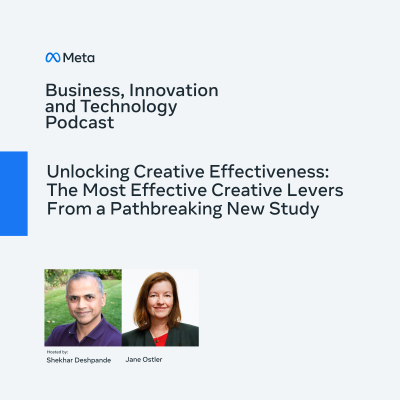episode Unlocking Creative Effectiveness: The Most Effective Creative Levers From a Pathbreaking New Study artwork