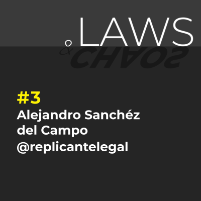 episode Episode #3. Alejandro Sánchez @replicantelegal artwork