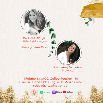 episode #Rotabu 13: MOC Coffee Roastery’nin Kurucusu Deniz Yıldız Düzgün ile Marka Olma Yolculuğu Üzerine Sohbet artwork