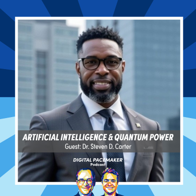 episode #75 Can We Stay Human in the Age of AI and Quantum Power? with Dr. Steven D. Carter artwork