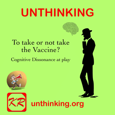 episode To take or not take Vaccine. - Cognitive Dissonance at play artwork