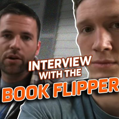 episode Romer the Roamer interviews The Book Flipper about the key components to running a book business artwork