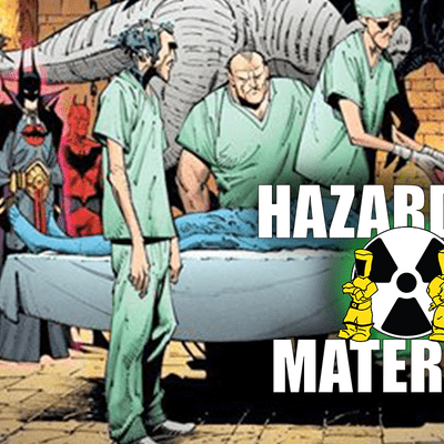 episode Why is Dark Knights Death Metal so bad? We Tell You on Hazardous Materials #40 artwork