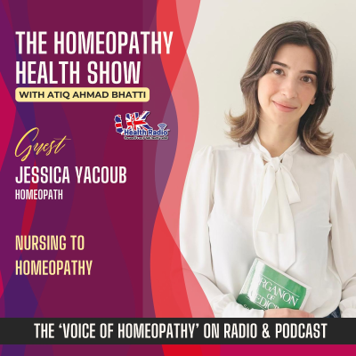 episode EP123: Nursing to Homeopathy with Jessica Yacoub artwork